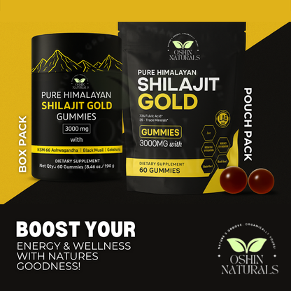 Oshin® Pure Himalaya Shilajit Gummies