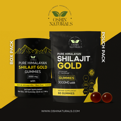 Oshin® Pure Himalaya Shilajit Gummies