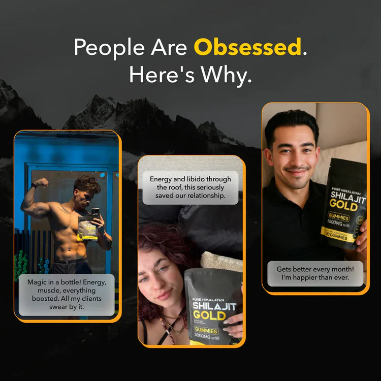 Oshin® Pure Himalaya Shilajit Gummies